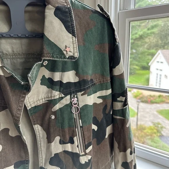 MANGO camo jacket - Picture 5 of 9